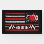 Aufwertung der amerikanischen Flagge Hero Heart Li Banner (Horizontal)