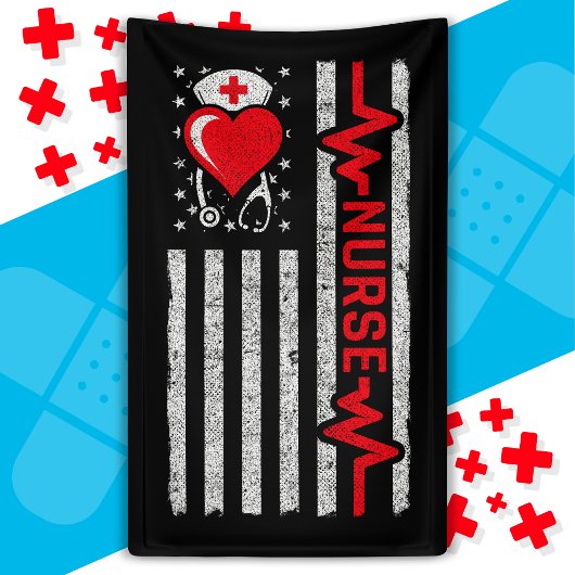 Aufwertung der amerikanischen Flagge Hero Heart Li Banner