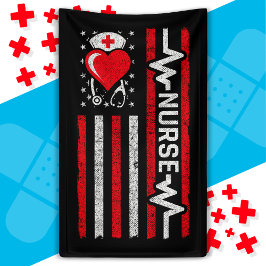 Aufwertung der amerikanischen Flagge Hero Heart Li Banner