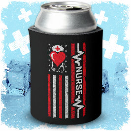 Aufwertung der amerikanischen Flagge Hero Heart Li Dosenkühler