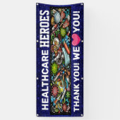 Aufwertung der Beschäftigten im Gesundheitswesen Banner (Vertikal)