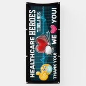 Aufwertung der Beschäftigten im Gesundheitswesen Banner (Vertikal)