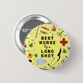 Aufwertung der Krankenversicherung Button (Vorne & Hinten)