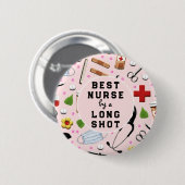 Aufwertung der Krankenversicherung Button (Vorne & Hinten)