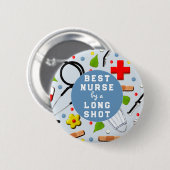 Aufwertung der Krankenversicherung Button (Vorne & Hinten)