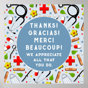 Aufwertung der Krankenversicherung Poster