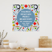 Aufwertung der Krankenversicherung Poster (Küche)