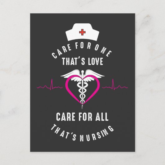 Aufwertung der Krankenversicherung Postkarte (Vorderseite)