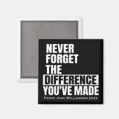 Aufwertung der Rentenzahlungen Vielen Dank, dass S Magnet (Vorderseite/Rückseite)