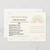 Aufwertung der Studierenden Postkarte (Vorne/Hinten)