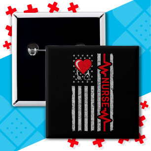 Aufwertung der US-amerikanischen Flagge Hero Life Button