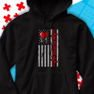 Aufwertung der US-amerikanischen Flagge Hero Life Hoodie