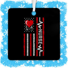 Aufwertung der US-amerikanischen Flagge Hero Life  Ornament Aus Metall