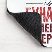 Aufwertung des ausgebeuteten medizinischen Rezepti Mousepad (Ecke)