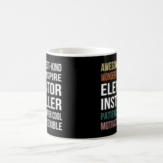 Aufwertung des Elevator-Installationsprogramms Kaffeetasse (Mittel)