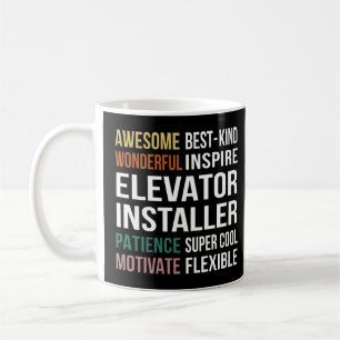 Aufwertung des Elevator-Installationsprogramms Kaffeetasse