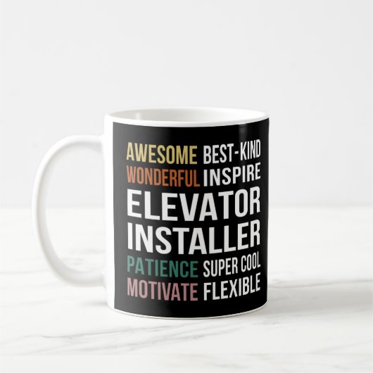 Aufwertung des Elevator-Installationsprogramms Kaffeetasse (Links)