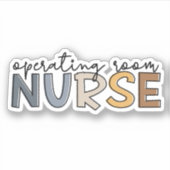 Aufwertung des Operationssaals Aufkleber (Vorderseite)