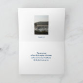 Aufwertung des Sonnenaufgangs Dankeskarte (Innenseite)