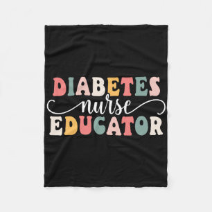 Aufwertung von Diabetes Nurse Educator Fleecedecke