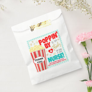 Aufwertung von Krankenschwestern Popcorn-Leckerei Geschenktütchen