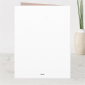 Aufwertung von "Ocean Sunset Pastor" Dankeskarte (Rückseite)