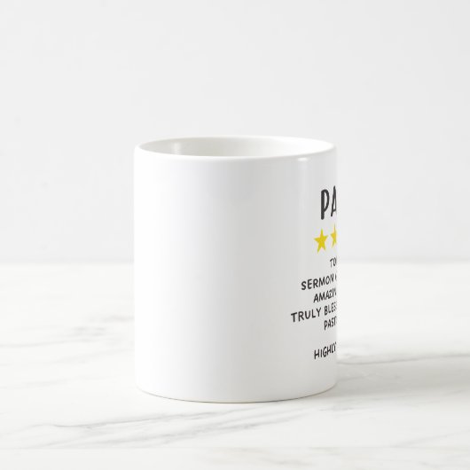 Aufwertung von Pastoren Kaffeetasse (Mittel)