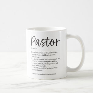 Aufwertung von Pastoren Kaffeetasse