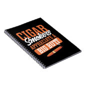 Aufwertung von Zigarettenrauch Notizblock (Rechte Seite)