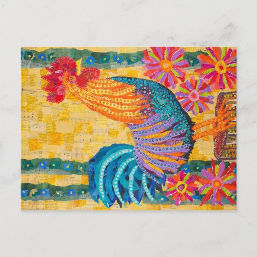 Aufzählung in den Blume Postkarte (Vorderseite)