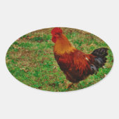 Aufzählung in der Werft Ovaler Aufkleber (Vorderseite)