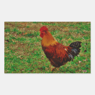 Aufzählung in der Werft Rechteckiger Aufkleber