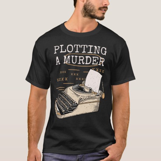 Aufzeichnen eines Mords T-Shirt (Vorderseite)