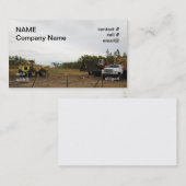 aufzeichnenausrüstung auf der Plattform Visitenkarte (Vorne/Hinten)