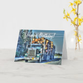 AUFZEICHNENlkw coole Karte (Gelbe Blume)