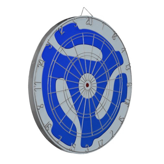 Aufzeichnungsadapter Dartscheibe (Vorderseite Links)