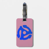 Aufzeichnungsadapter Gepäckanhänger (Rückseite vertikal)