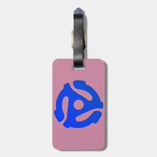 Aufzeichnungsadapter Gepäckanhänger (Rückseite vertikal)