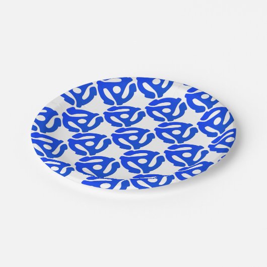 Aufzeichnungsadapter Pappteller (Schrägansicht)