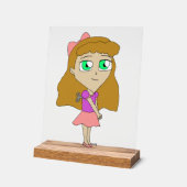 Aufziechibi Acrylschild (Winkel)