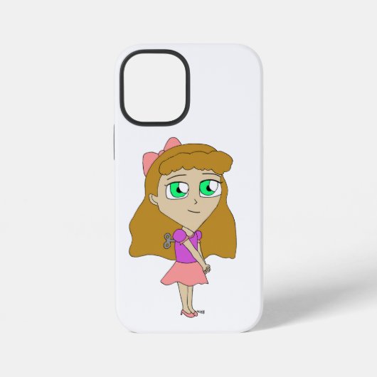 Aufziechibi iPhone Hülle (Rückseite)