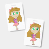 Aufzieh-Chibi Ausweis (Vorder- & Rückseite)