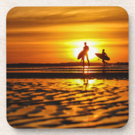 Aufziehen Getränkeuntersetzer