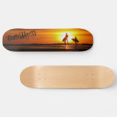 Aufziehen Skateboard (Horizontal)