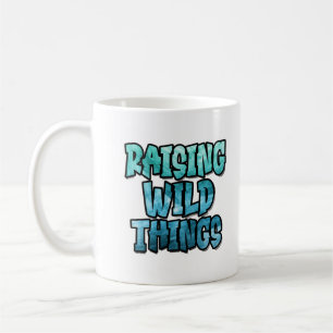 Aufziehen wilder Dinge Kaffeetasse