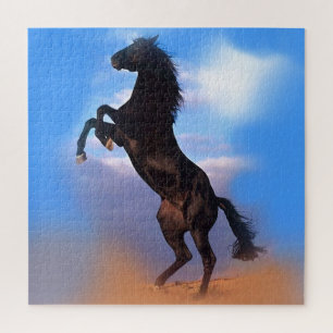 Aufziehendes Pferd - Wildtiere Kunst Puzzle