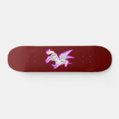 Aufzucht von Unicorn-Wächter-Engel Skateboard (Horizontal)