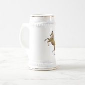 Aufzuchtpferd Bierglas (Vorderseite Links)