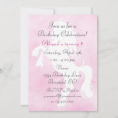 Aufzuchtpferd Einladung (Rückseite)