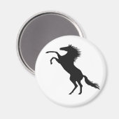 Aufzuchtpferd Magnet (Vorderseite/Rückseite)